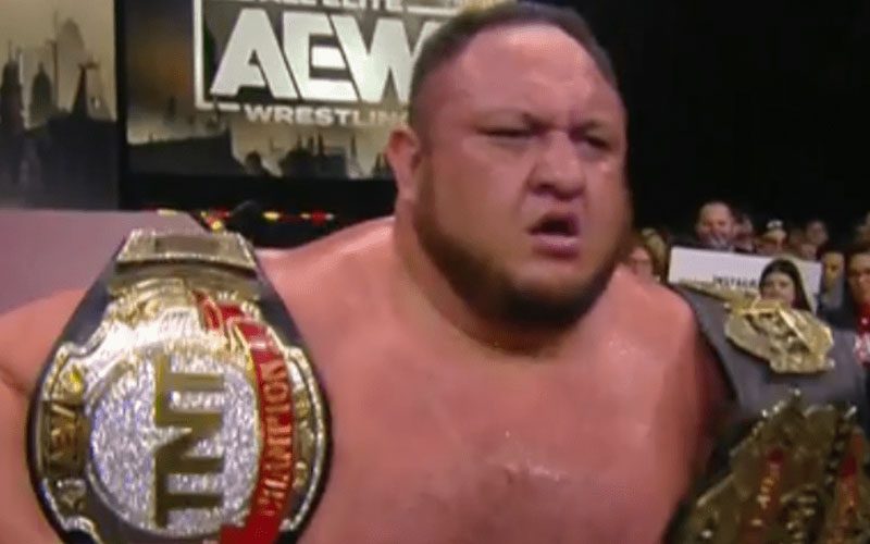 Samoa Joe Set To Defend AEW TNT Championship Against Next Week On AEW Dynamite