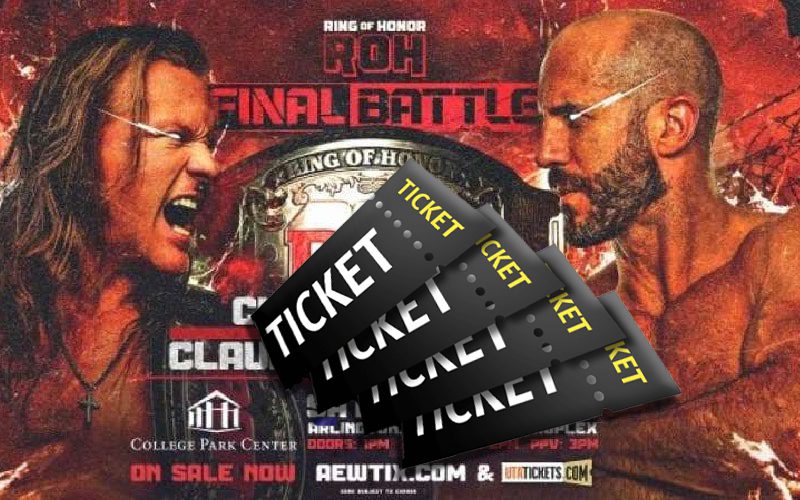 AEW Final Battle Has A Large Amount Of Tickets Unsold