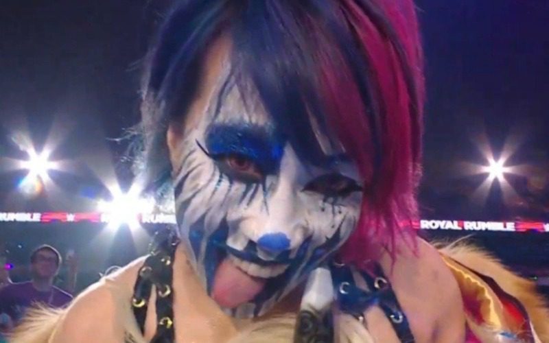 Asuka Brings Back Old Look With New Music At WWE Royal Rumble