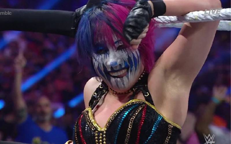 Abadon Reacts To Asuka Returning As Her Alter Ego During WWE Royal Rumble
