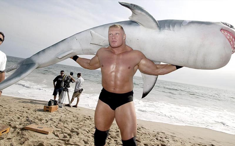Brock Lesnar Once Accidentally Bulldozed Over Kid On Beach During Commercial Shoot
