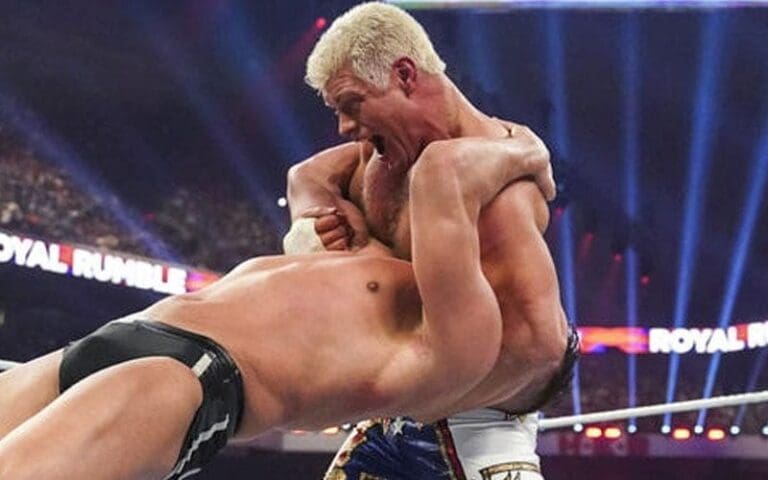 Cody Rhodes 'Popped His Eardrums' During WWE Royal Rumble Return