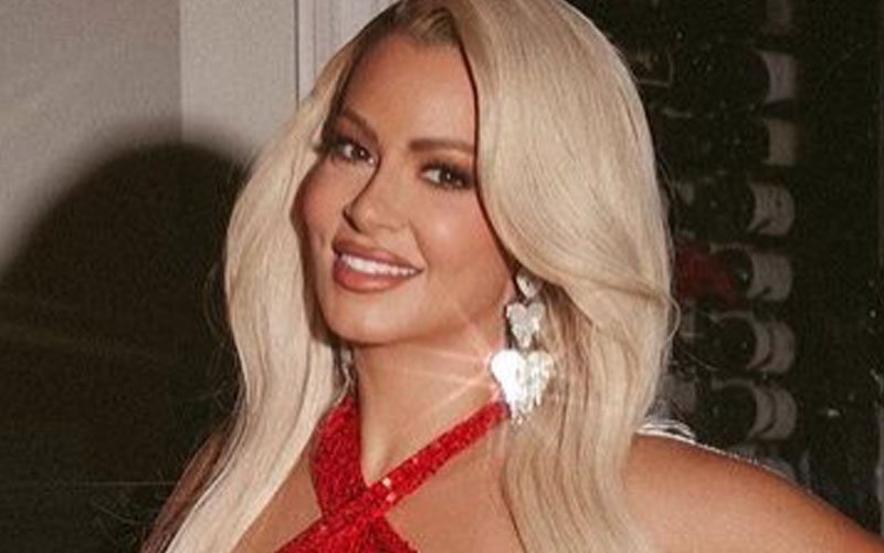 Maryse Celebrates Her Birthday In Super Revealing Red Dress Photo Drop