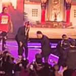 Footage Of Max Caster Botching Rap Promo During AEW Rampage Taping