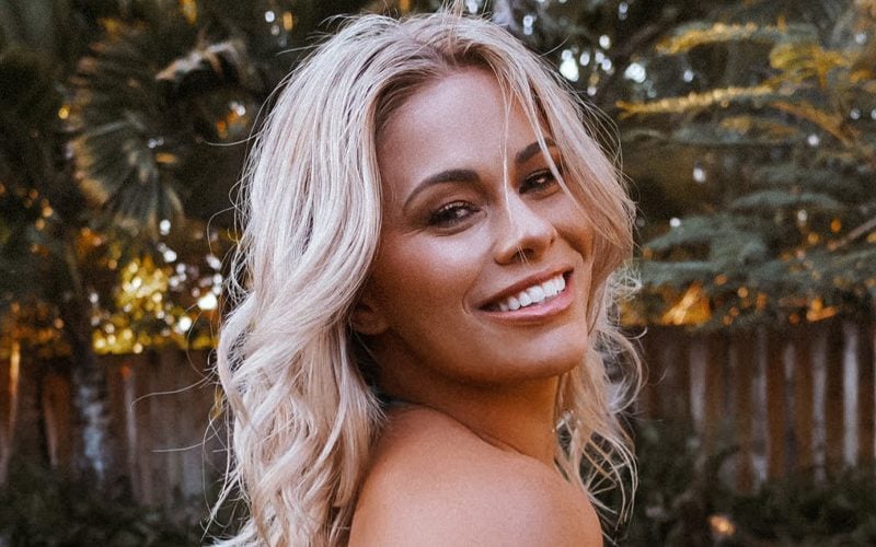 Paige VanZant Welcomes 2023 In Sultry Blue Bikini Photo Drop