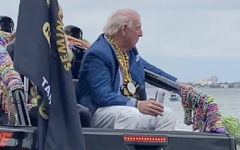 Ric Flair Was Slated For Royal Rumble Before Accepting Invitation To Host Wild Parade