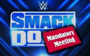 WWE Holding Meeting For Talent Before SmackDown