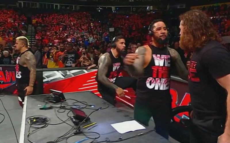 WWE RAW Intro Cut Short Due To Bloodline’s Hostile Takeover