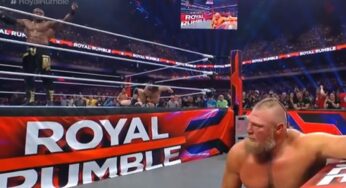 Bobby Lashley Mocks Brock Lesnar After WWE Royal Rumble