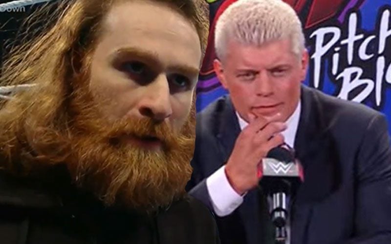 Cody Rhodes Told Sami Zayn It Was Awkward Seeing Him Backstage At WWE Royal Rumble