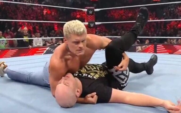 Baron Corbin Says His Match Against Cody Rhodes On WWE RAW Wasn't Sanctioned