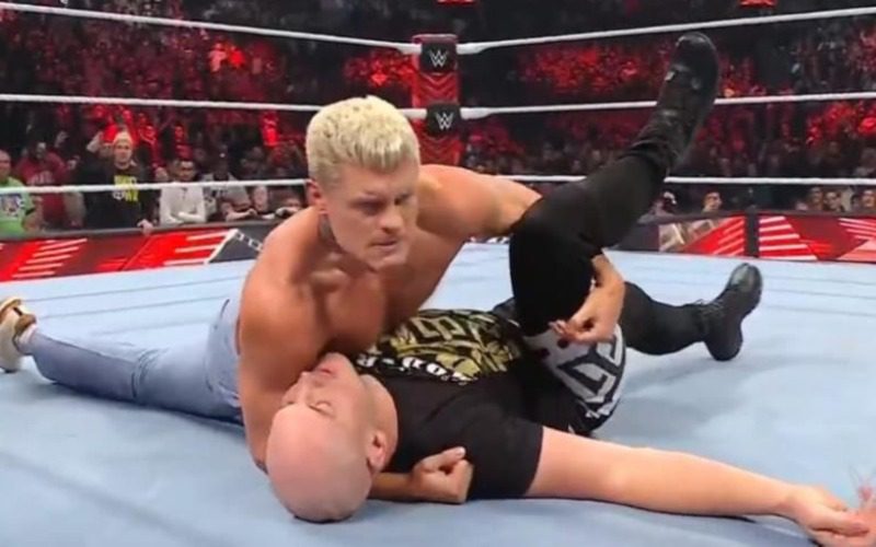 Baron Corbin Says His Match Against Cody Rhodes On WWE RAW Wasn’t Sanctioned