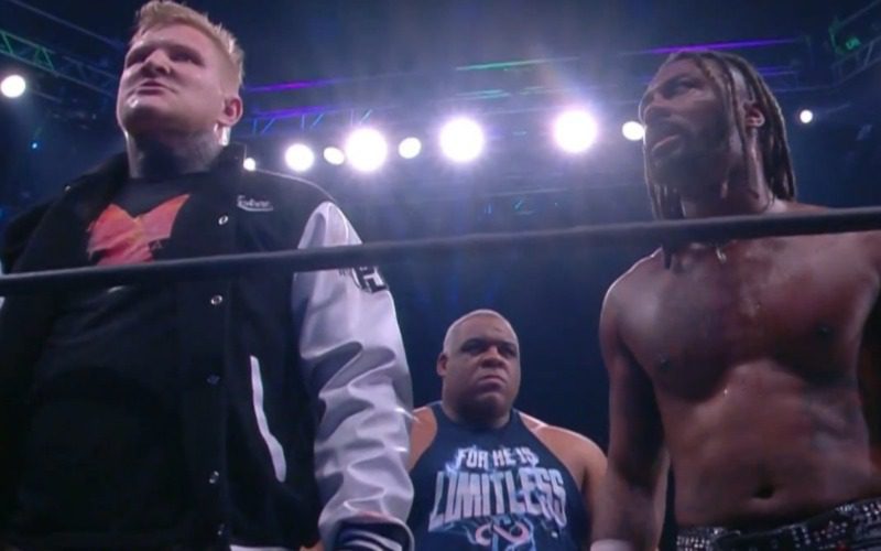 Keith Lee Rocks Natural White Hair For New Look For AEW Return
