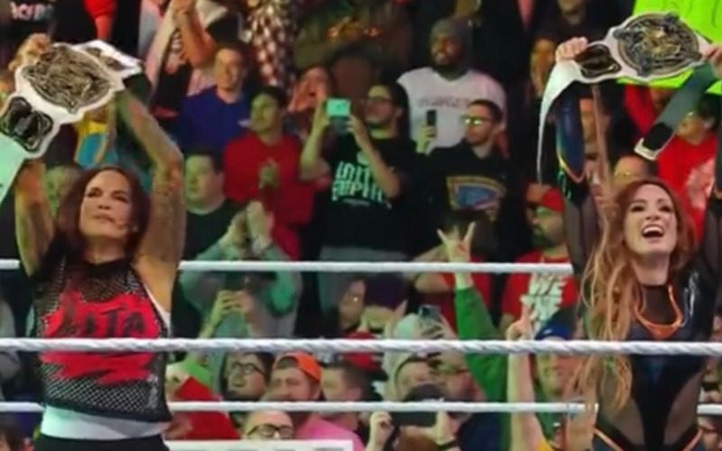 Lita & Becky Lynch Win Women’s Tag Team Titles During WWE RAW