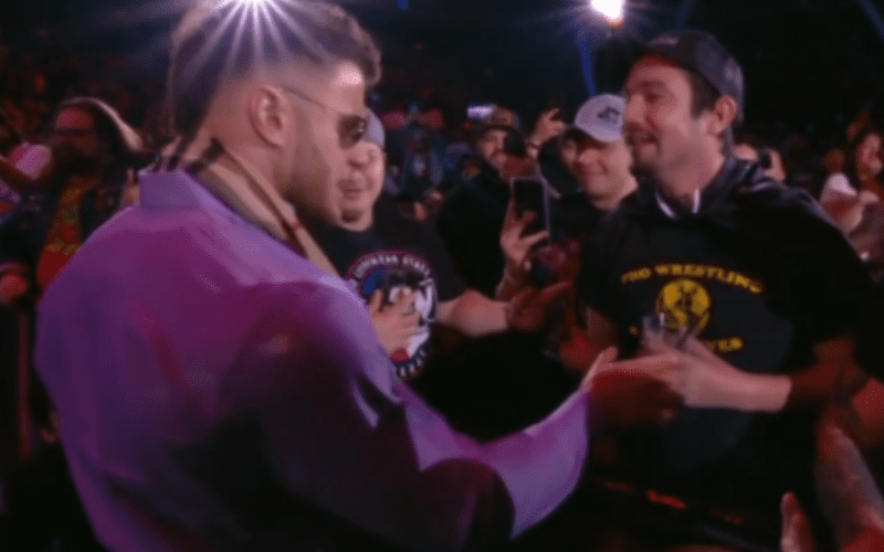 MJF Throws Fan’s Drink At Him During AEW Dynamite