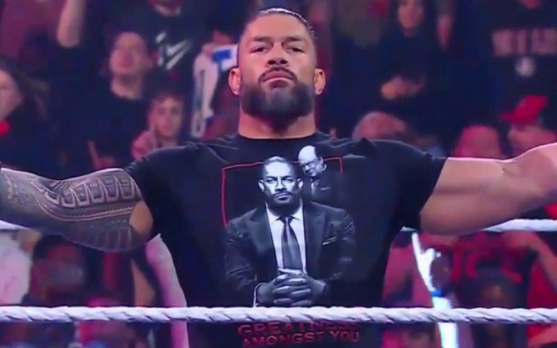 WWE Nixes The Bloodline From Roman Reigns’ New Merchandise