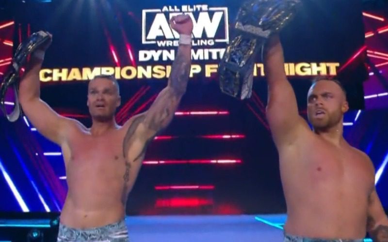 The Gunns Win Tag Team Titles During AEW Dynamite