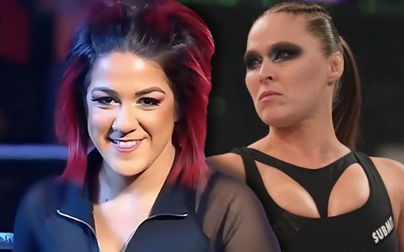Bayley Drags Ronda Rousey For Not Working WWE Live Events