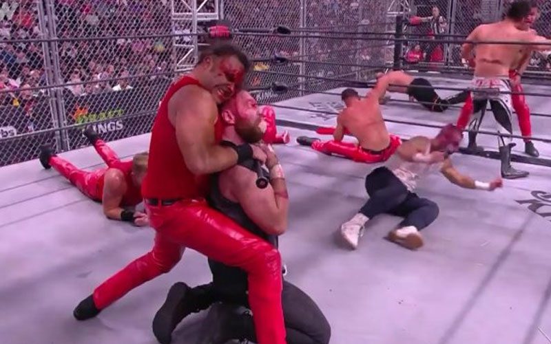 AEW Star Says They Almost Died In Infamous Blood & Guts Match Spot