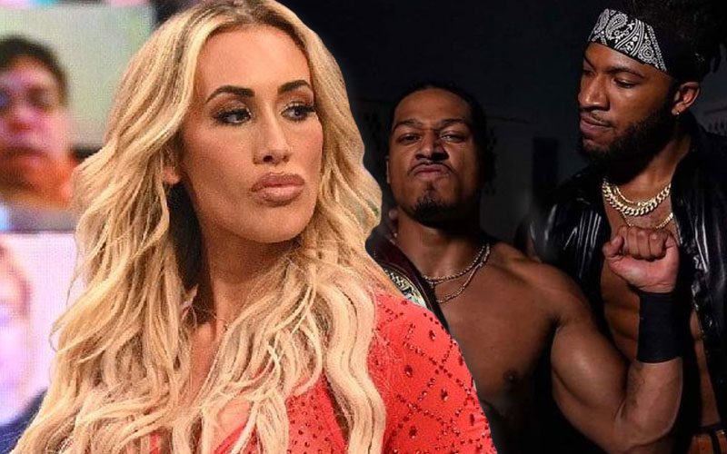 Carmella Tells Carmelo Hayes & Trick Williams To Stop Using Her Catchphrase