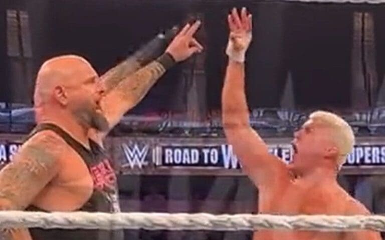Cody Rhodes Reunites With Ex-Bullet Club Members During WWE Live Event