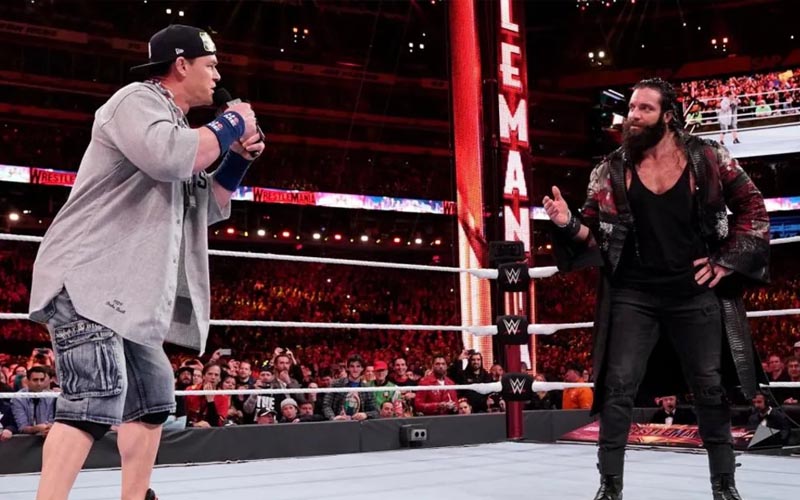 Elias Still Upset At John Cena Over Stealing His WrestleMania Moment