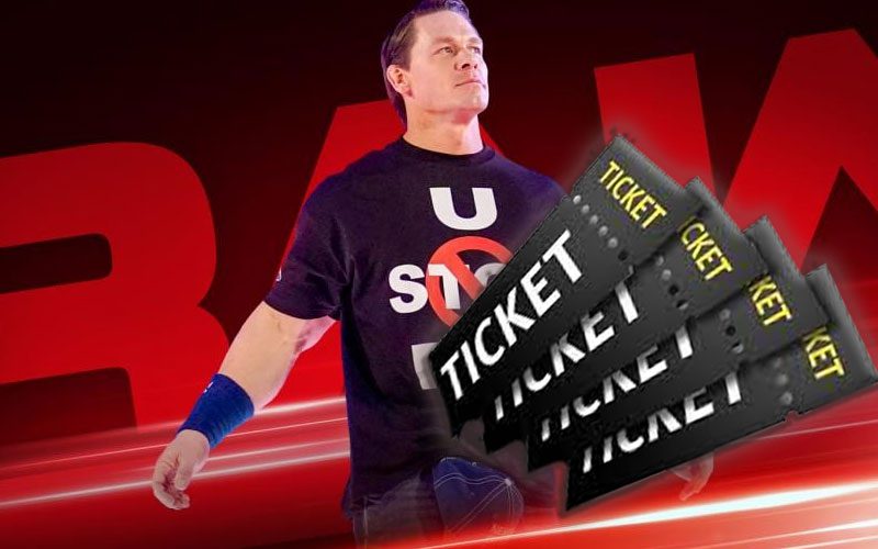 John Cena’s WWE RAW Return Almost Sells Out After Lowering Ticket Prices