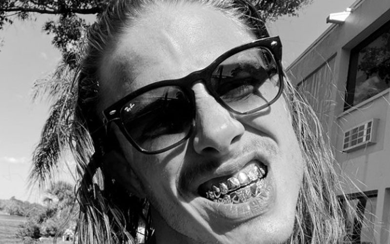 Matt Riddle Shows Off His New Grill During WWE Hiatus