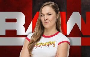 Ronda Rousey Advertised For Next Week's WWE RAW