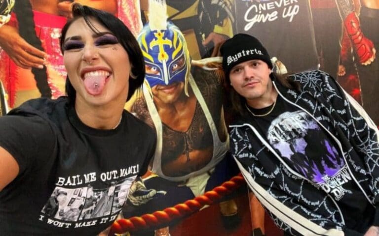 Rhea Ripley & Dominik Mysterio Ransack WWE Superstore Before WrestleMania 39