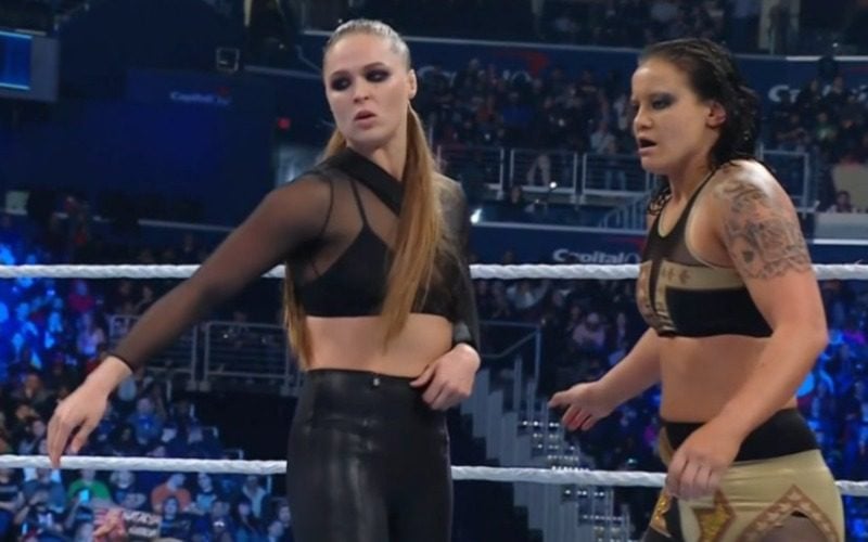 Ronda Rousey Shows Up In Arm Sling During WWE SmackDown