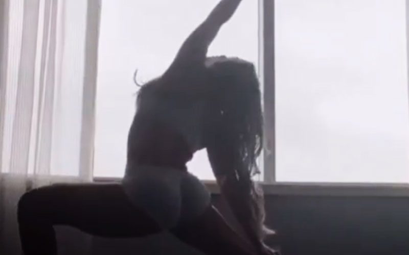 Trish Stratus Shows Off Her Flexibility in Stunning Yoga Video