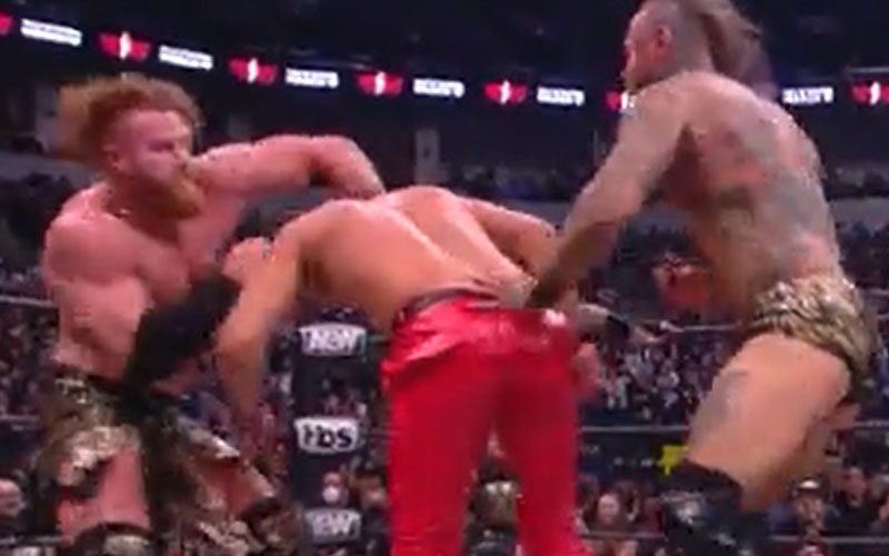 AEW Botched Ending To Main Event Title Match On Dynamite