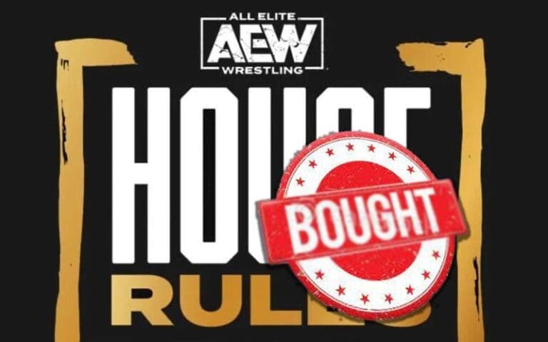 AEW's House Rules Show Was Possibly A 'Bought' Event