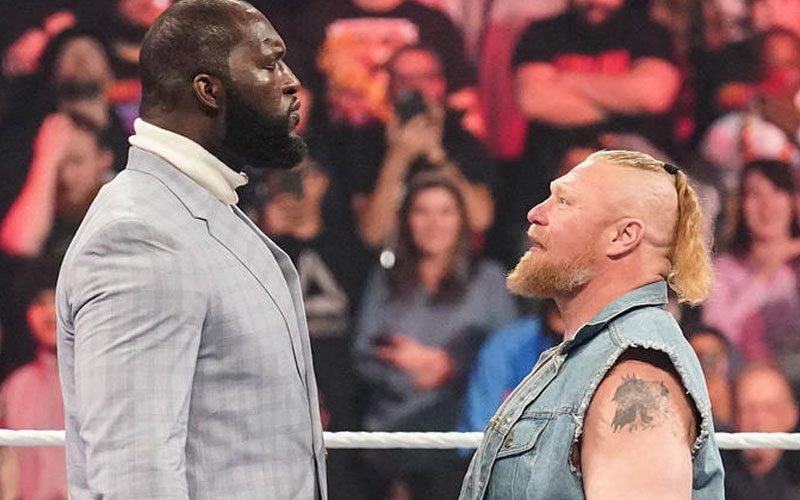 Brock Lesnar Left In A Hurry After Segment With Omos On WWE RAW