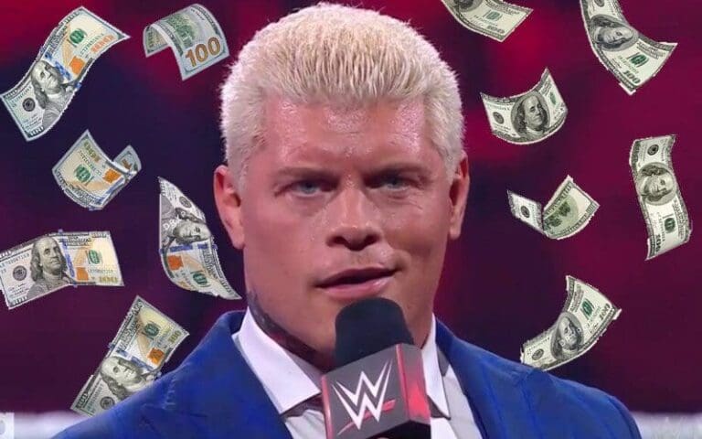 Cody Rhodes Is Making 'Top Tier' WWE Merchandise Money