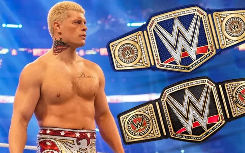 Cody Rhodes Would Be ‘All About’ WWE Splitting Undisputed Universal Title