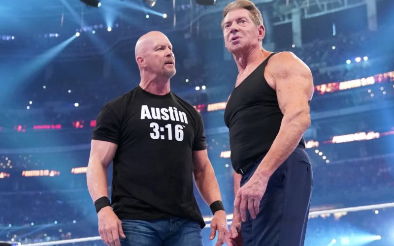 Steve Austin Mocks Vince McMahon’s Botched Stunner Sell-Job At WrestleMania 38