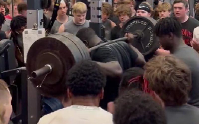 Mark Henry’s Son Proves He Is As Strong As His Father With Incredible Squat