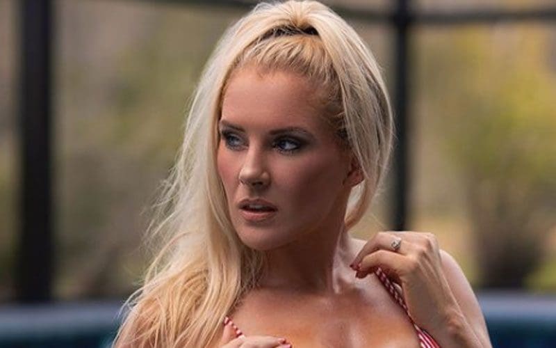 Lacey Evans Mesmerizes In Poolside Swimsuit Photo Drop