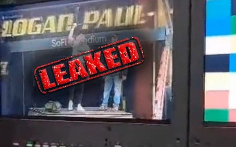 Leaked Footage Shows Logan Paul's WWE WrestleMania Entrance