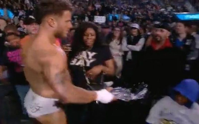 AEW Gives Young Fan VIP Treatment After MJF Threw Tequila On Him During Revolution