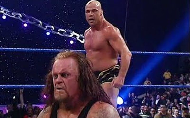 Kurt Angle Faked Sleeping To Avoid Talking To The Undertaker
