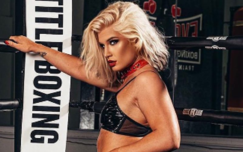 Toni Storm Turns Heads In Cheeky Leather Photo Drop