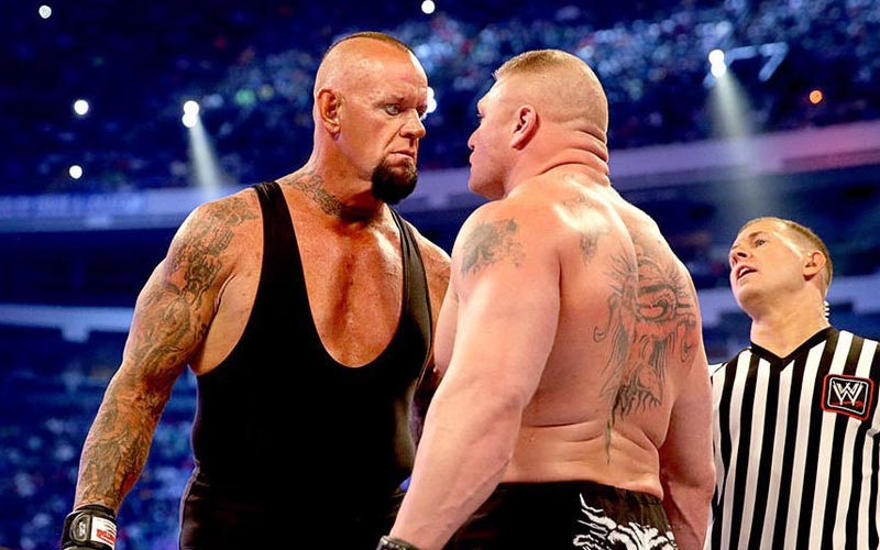 The Undertaker Says Brock Lesnar Did Not Need To Break His WrestleMania Streak