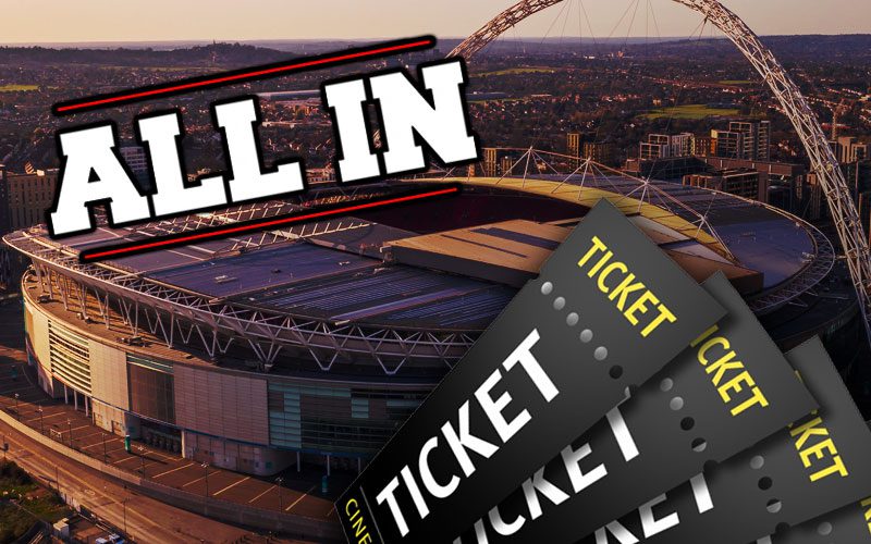 How Much Will AEW All In Tickets Cost? Price Range Finally Unveiled