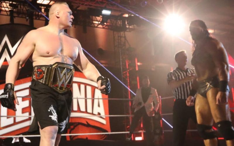 Brock Lesnar Thought He Was Truly Retired At WWE WrestleMania 36