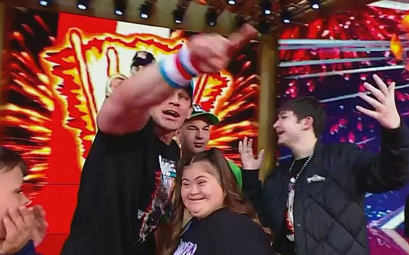 John Cena Expresses Gratitude for Sharing WrestleMania 39 Entrance with Special Friends