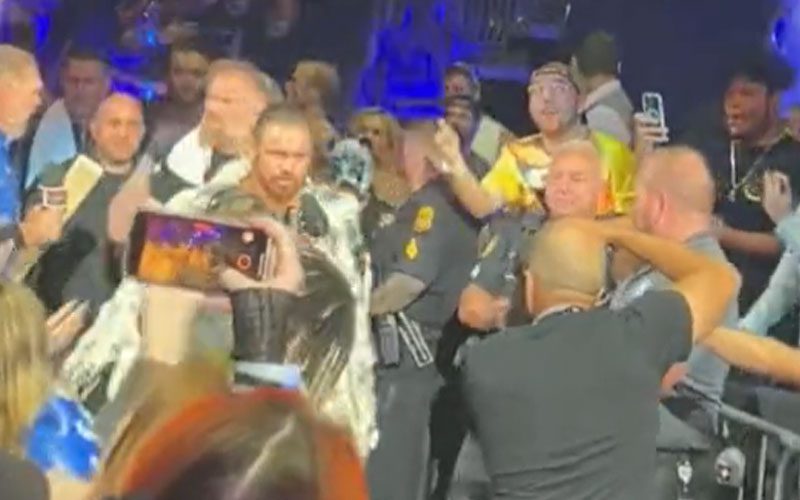 John Morrison Accompanied By Several WWE & AEW Stars During Boxing Debut