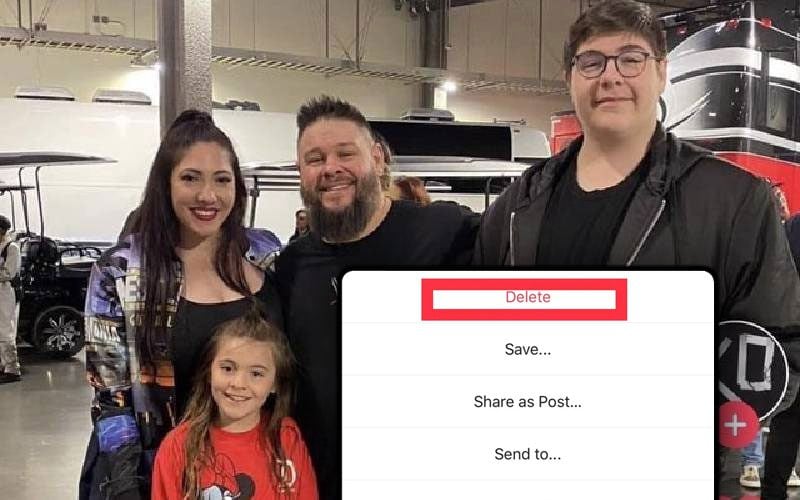 Kevin Owens’ Wife Reacts to Comments About Their Son in Now Deleted Post